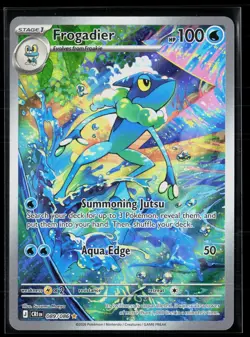 Frogadier 089/086 Illustration Rare Holo Chaos Rising Pokemon NM - Image 1