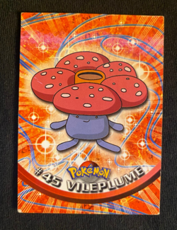 Vileplume #45 Topps TV Animation Edition Blue Label Pokemon Card (HP) - Image 1