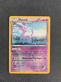 Carte Pokemon Mentali Reverse 48/108 Explorateurs Obscurs FR EXC/NM - Image 1