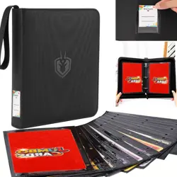 Jumbo Card Binder - Size L, Fits 100 Jumbo Cards 3-Rings Binder for Oversized - Image 1