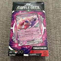 Pokemon TCG EX Battle Deck 2023 Tinkaton, 60-Card, Ready to Play, Sealed - Image 2