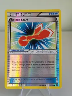 Pokemon Card, Rescue Scarf Reverse Holo, Dragons Exalted, 115/124, MINT - Image 1