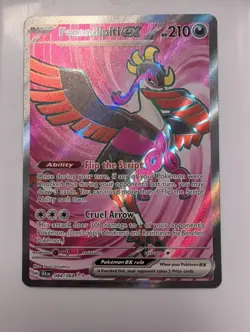 Pokemon Card Fezandipiti EX Shrouded Fable 084/064 Full Art NM - Image 1