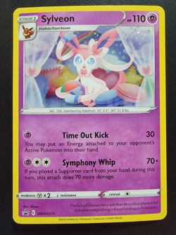 Sylveon SWSH211 SWSH: Sword & Shield Promo Cards Holo pokemon - Image 1