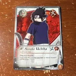 Naruto CCG Sasuke Uchiha PR-006 Precious Fellow Promo Card - Image 1