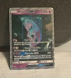 Mewtwo GX 78/73 Shining Legends Secret Rare Holo English Pokemon TCG Card - Image 1