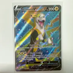 Boltund V - 249/264 - Pokemon Fusion Strike Sword & Shield Full Art Rare Card NM - Image 1
