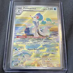 Primarina 088/084 Pitch Black Illustration Rare Pokemon Card Near Mint - Image 1