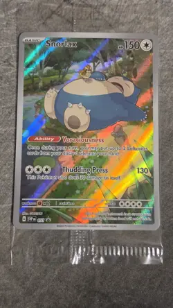 Sealed Snorlax 051 ETB Promo 151 Scarlet & Violet Promo Cards Pokemon - Image 1