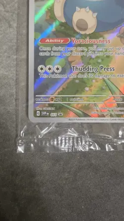 Sealed Snorlax 051 ETB Promo 151 Scarlet & Violet Promo Cards Pokemon - Image 3