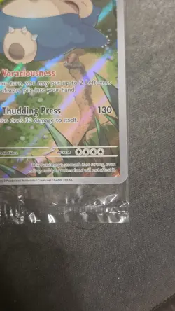 Sealed Snorlax 051 ETB Promo 151 Scarlet & Violet Promo Cards Pokemon - Image 4