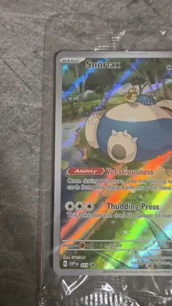 Sealed Snorlax 051 ETB Promo 151 Scarlet & Violet Promo Cards Pokemon - Image 5