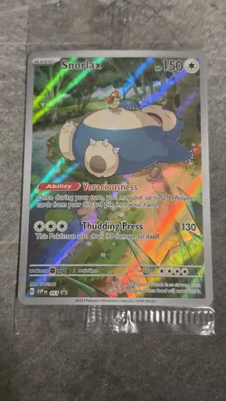 Sealed Snorlax 051 ETB Promo 151 Scarlet & Violet Promo Cards Pokemon - Image 1