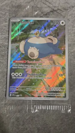 Sealed Snorlax 051 ETB Promo 151 Scarlet & Violet Promo Cards Pokemon - Image 1