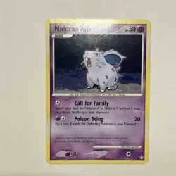 NIDORAN - 91/123 - Mysterious Treasures - Pokemon Card - LP - Image 1
