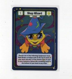 Neopets TCG Card Foil - Shop Wizard Foil 2024 Upper Deck Battledome - Image 1