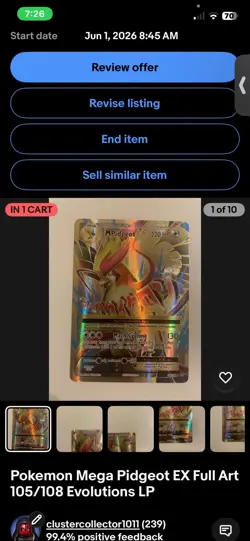 RESERVED Pokemon Card Lot Of 3 - Image 2