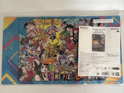 ONE PIECE Official Playmat & Promo Luffy Card Limited Edition Vol.5 EB02-010 NEW - Image 1