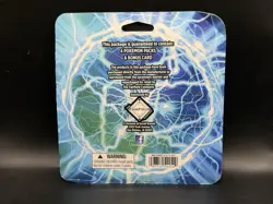 Konami Pokemon TCG Lightning Set Booster 4 Packs 1 Bonus Card Obsidian Scarlet - Image 2