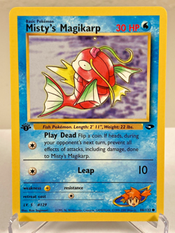 Misty's Magikarp 88/132 Gym Challenge Pokemon Card 1st Edition - Near Mint - Image 1