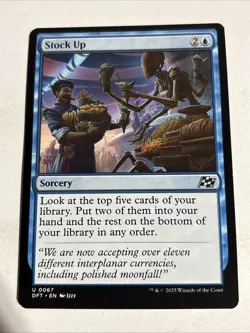 Stock Up - NM - MTG - Aetherdrift - DFT #67 - MTG Singles - Image 1