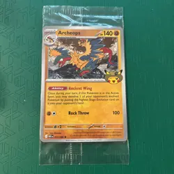 Pokemon Field Museum Archeops Promo Card Exclusive Sealed - Image 1