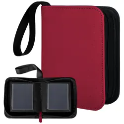 1 Pocket Toploader Binder 40 Pockets One Pocket Mini Trading Card Album,Diamo... - Image 1