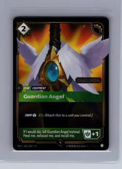 Guardian Angel (Champion) - Riftbound Organized Play Promotional Cards (OPP) - Image 1