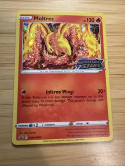 Moltres SWSH185 SWSH: Sword & Shield Promo Cards Holo - Image 1