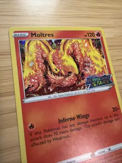 Moltres SWSH185 SWSH: Sword & Shield Promo Cards Holo - Image 2