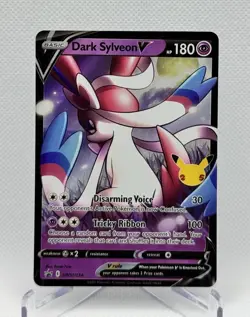 Dark Sylveon V SWSH134 SWSH: Sword & Shield Promo Cards Holo - Image 1