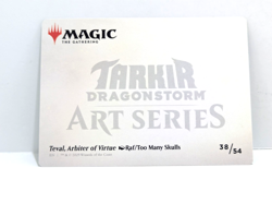 Teval, Arbiter of Virtue - Tarkir: Dragonstorm - Gold Stamped - Art Card - 38/54 - Image 2