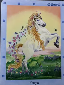 Rare BELLA SARA Jumbo FROYA Card Perfect Condition - Image 2