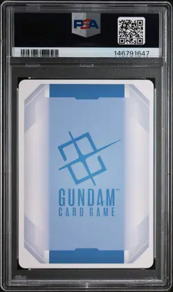 2025 Gundam X Gundam Dual Impact 053 Legend Rare Graded Card PSA 9 - Image 2