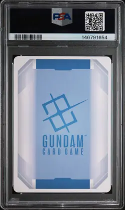 2025 Gundam Virsago Gundam Dual Impact 037 Legend Rare Graded Card PSA 10 - Image 2
