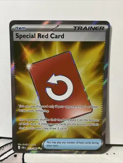 Special Red Card 113/086 Me04: Chaos Rising Holo - Image 1