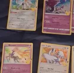 Pokemon TCG Celebrations 25th Anniversary Holo Card Lot (16) Dialga Groudon Mew - Image 2