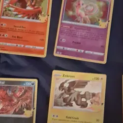 Pokemon TCG Celebrations 25th Anniversary Holo Card Lot (16) Dialga Groudon Mew - Image 5