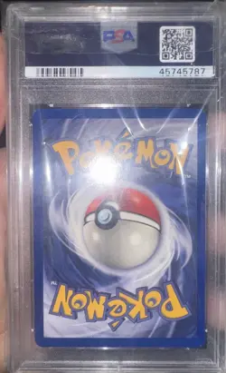 1999 Pokemon Base Set Red Cheeks Pikachu Card 58/102 1st Edition PSA 9 Mint - Image 5