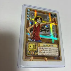 One Piece Bandai Luffy Character Card BP-C03 Hologram 2003 Series - Image 1