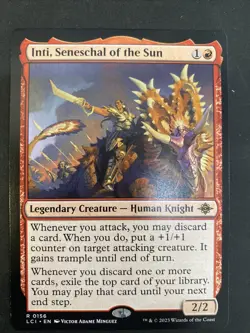 MTG Inti, Seneschal of the Sun #156 NM The Lost Caverns of Ixalan LCI FREE SHIP! - Image 1