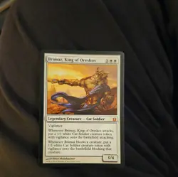 MTG Brimaz king of Oreskos mythic rare born of the gods - Image 1