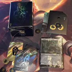 Mtg Warhammer 40k Collector’s Edition Deck New Sealed Necron Dynasties No Outer - Image 2