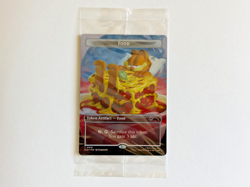 MTG Secret Lair x Garfield Lasagna Food Token Foil Edition Sealed - Image 1