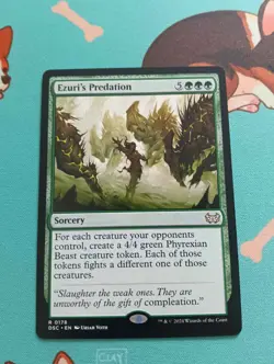 MTG Magic the Gathering - Ezuri's Predation - Duskmourn Commander - Image 1