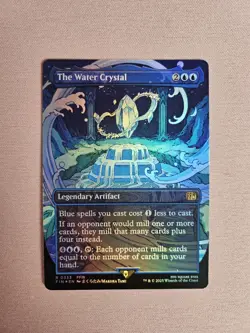Magic: The Gathering Final Fantasy The Water Crystal Borderless Foil R 0333 - Image 1