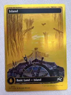 Island (0508) (First-Place Foil) Aetherdrift Foil - Image 1