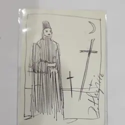 Wizards of the Coast MTG Keeper of Tresserhorn Alliances Rare Black Autographed - Image 3