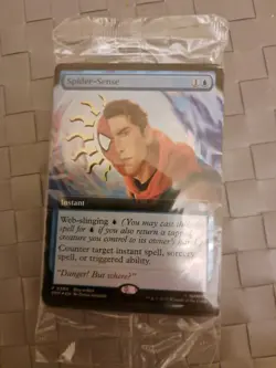 12x Magic The Gathering Marvel Spiderman: Spider Sense - Buy A Box Promo Sealed - Image 1