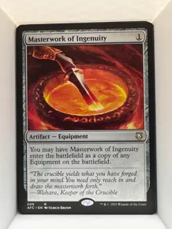 Masterwork of Ingenuity R Commander: Adventures in the Forgotten Realms 209 NM - Image 1